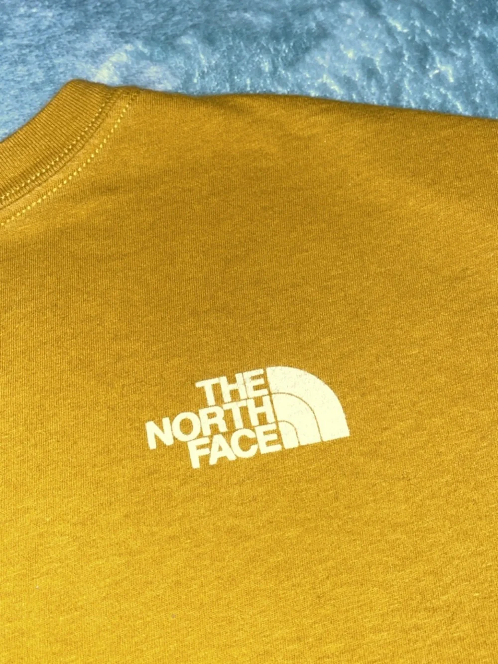 The North Face GI Graphic Tee Men’s Medium Mustard Yellow Joshua Tree Desert